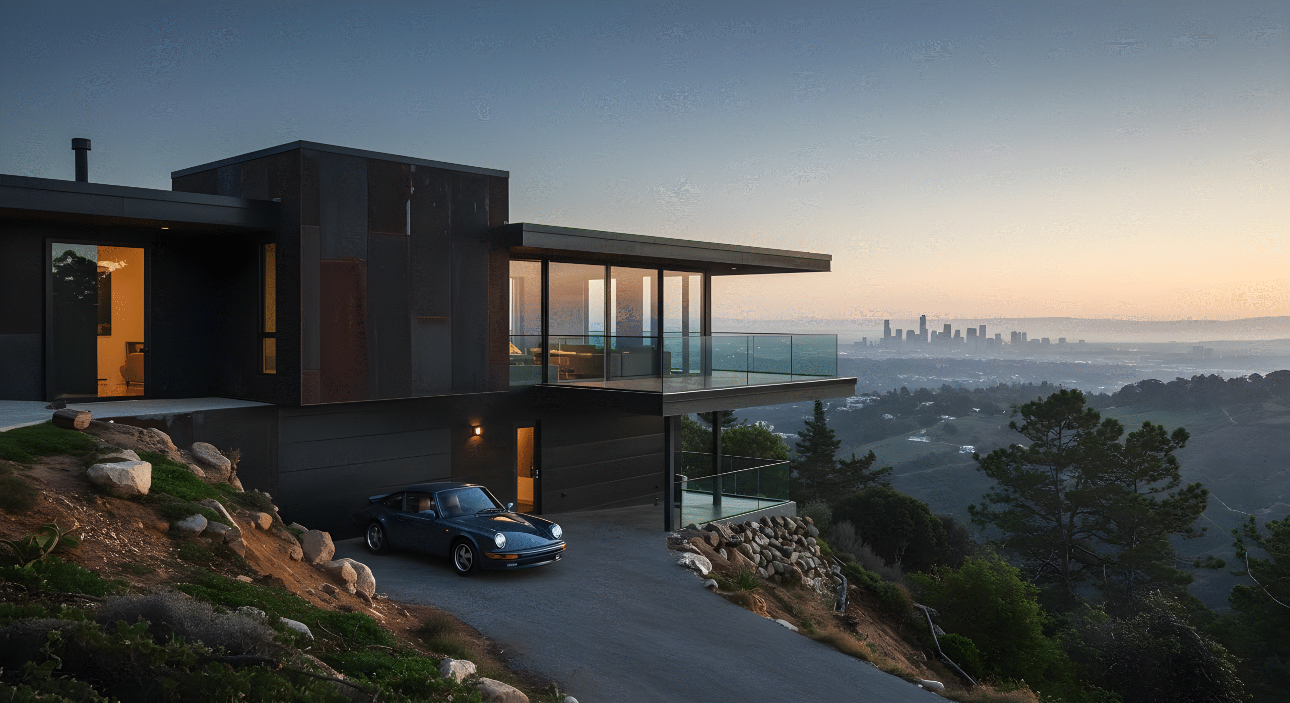 High-end Residential Building Overlooking